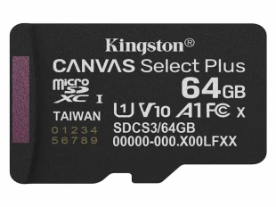 Kingston Memorije kartice KINGSTON SDCS3/64GBSP/microSDXC/64GB/Class10 U1/100MB/s-85MB/s